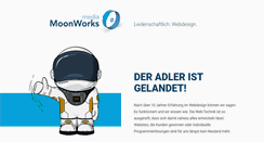 Desktop Screenshot of moonworksmedia.de